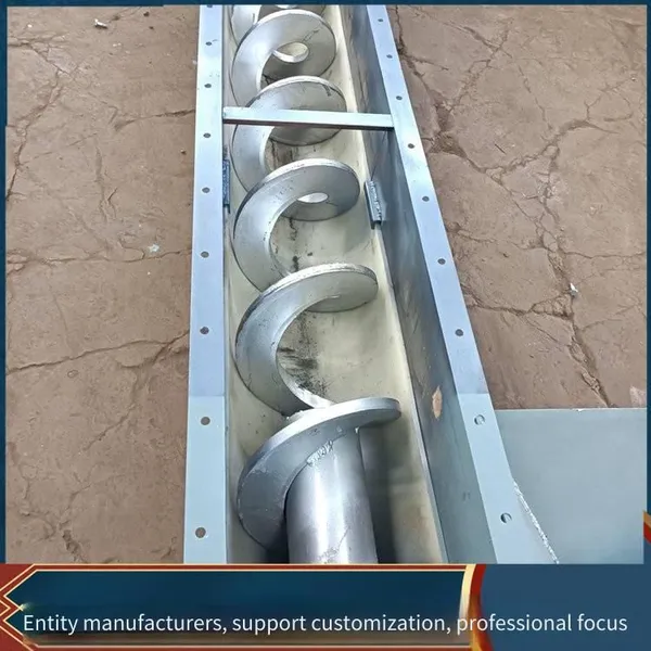 6-meter-long Inclined Material Lifting Machine, Auger Twin-shaft Conveyor, Tl219 Tube Mixing Tank Automatic Feeding Machine photo-2