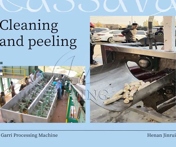 Nigeria and Ghana Cassava Processing Machinery Fufu Powder Milling Machine Fufu Making Machinery
