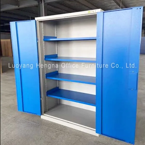 Armoire à outils robuste – Stockage en acier avec étagères réglables pour ateliers | Résistante pour l'aire de travail