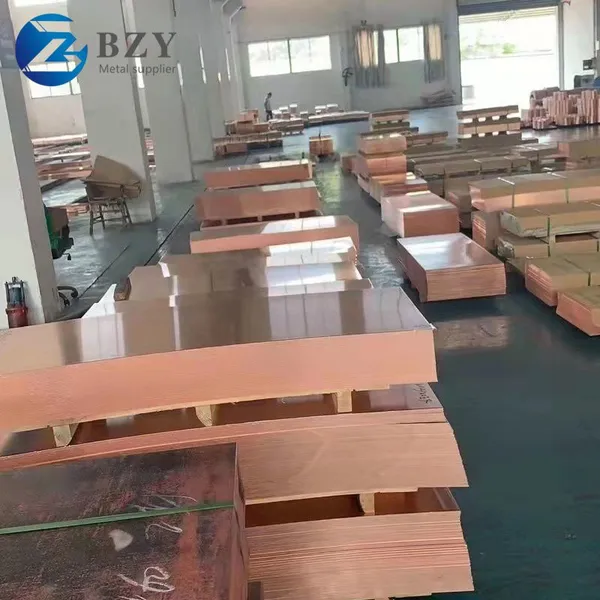 Copper Plate Copper Sheet 99.9% Purity