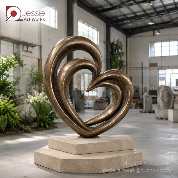 Polished Metal Sculpture photo-2