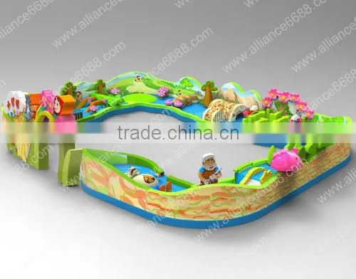 Large Inflatable Castle Outdoor Children Playground Inflatable photo-3