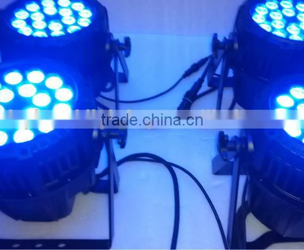 18x10w Led Par Rgbw 4in1 IP65 Waterproof Outdoor Led Par64 for Stage Disco dj photo-4