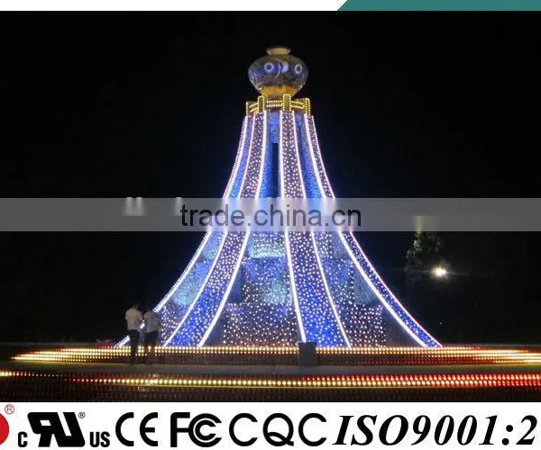 IP68 Waterproof Fantastic&romantic City Sculptures Landscape Lighting CE UL Approved photo-2
