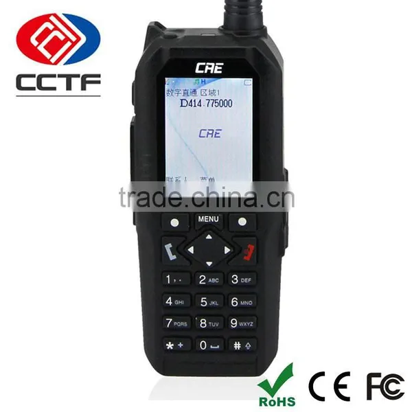 D-860C-2 Talkie Walkie Radios Long Distance Woki Toki Digital For Convenient Operation