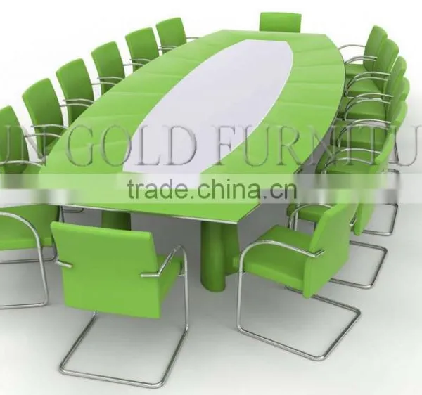 High Quality Cheap Melamine Office Conference Small Meeting Table (SZ-MT089) photo-2
