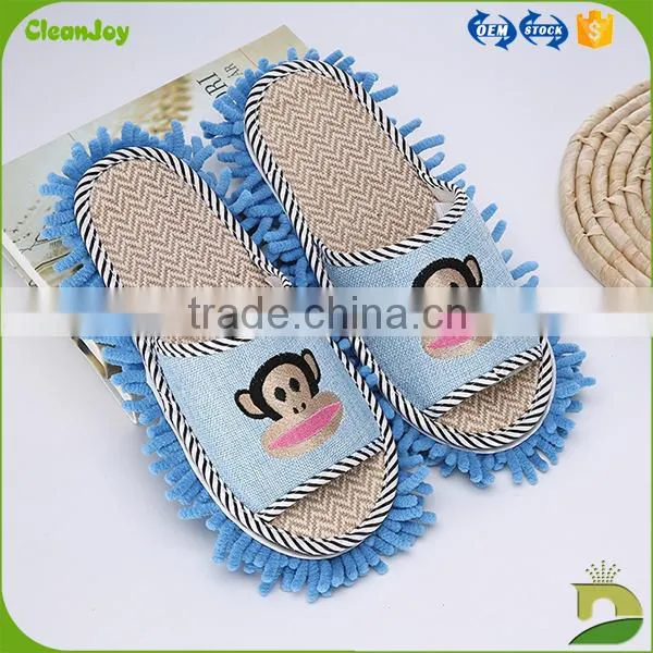 Custom Logo Super Absorbent Waterproof Chenille Slipper photo-5