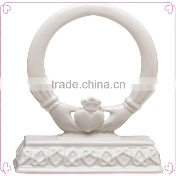Wedding Decor Ceramic Cake Topper