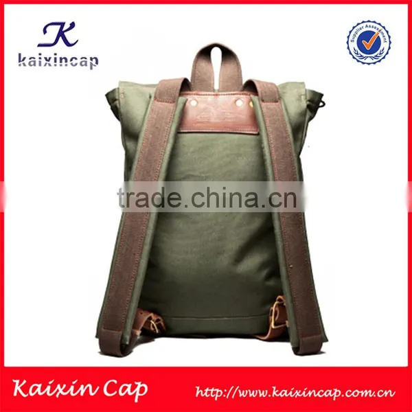 High Quality Canvas Backpack/wholesale Backpack/backpack for College Student photo-3