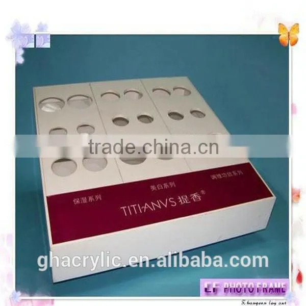 Acrylic Makeup Organizer, Cosmetic Display Table, Plexiglass Cosmetic Display photo-6
