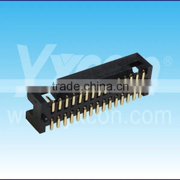 Dongguan Supplier 1.27mm Pitch Vertical SMD Two Rows With Locating Pegs Box Header Connector photo-3