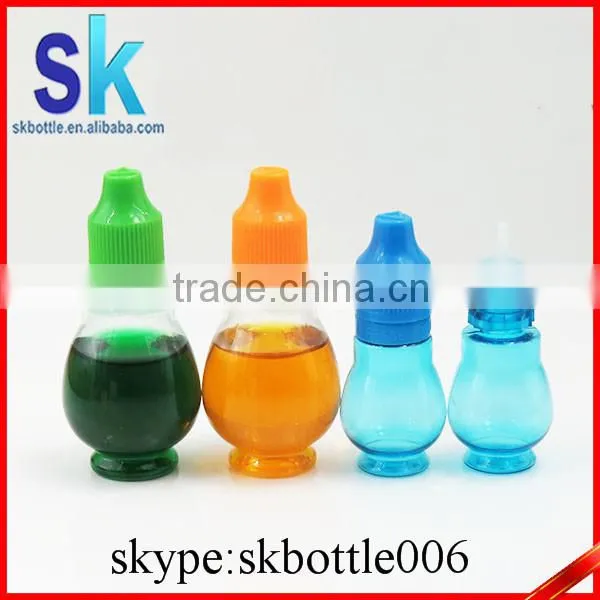 10ml Blue PET e Liquid Plastic Bottles Child Tamperproof Cap With Press in Tip photo-5