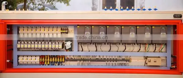The Energy Saving Doule Downstream Equipment for Pull off and Cutting the Pvc Profiles photo-6