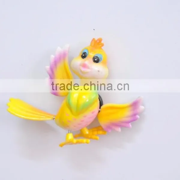 4 Inch Plastic Art Customized Animal Handmade Cartoon Bird Fridge Magnets For Home Decoration photo-2