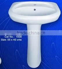 Repose Wash Basin + Pedestal