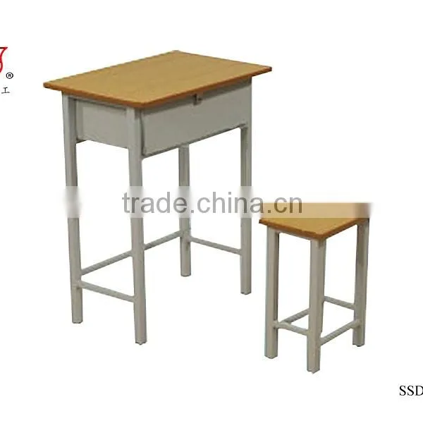 Single Student Desk and Chair