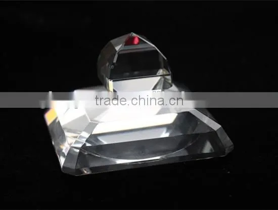 2014 New Products Crystal Sugar Bowl With Lid Table Decoration photo-6