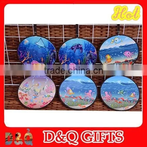 2015 New Design Beach Souvenir Ceramic Pan Coaster photo-4
