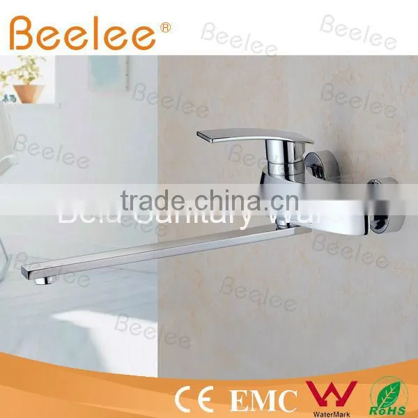 Wall Mounted Shower Faucet,Bathtub Long Spout Faucet QR2201D