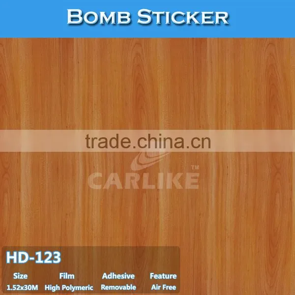 HD-119 CARLIKE Air Bubble Free Lovely Cartoon Vinyl Sticker Bomb Auto Body Color Sheet photo-5