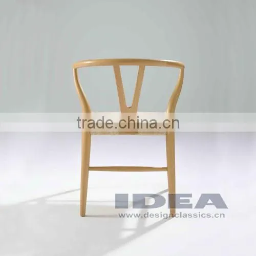 DC6013 Replica Hans Wegner Wishbone Chair - Beech Solid Wood in Natural Color photo-4
