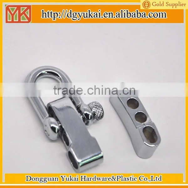 Yukai Paracord Bracelet Shackle Clasp Adjustable Dee Shackle Buckle in Low Price