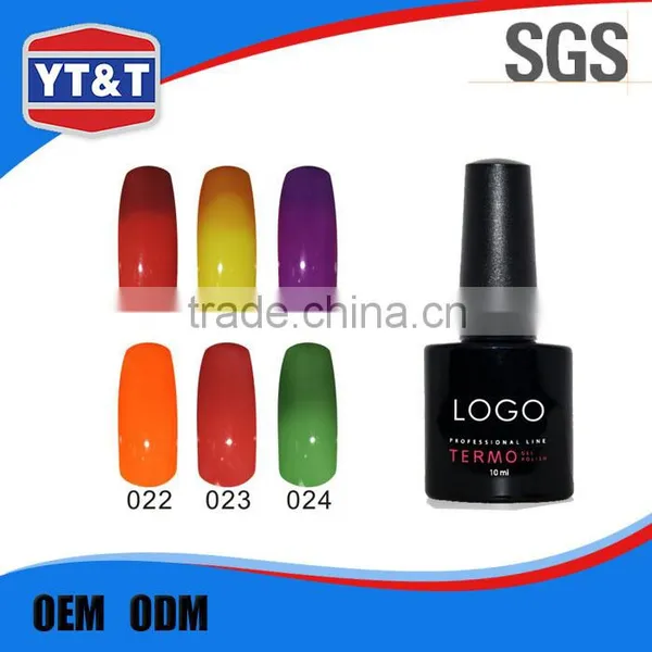 Well-Known Chinese Factory Private Label Thermal Gel Color Changeable Nail Polish photo-3