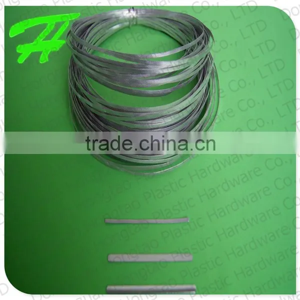 Exposed Aluminum/metal Nose Clip/piece 90*5.0*0.6mm for Folding Mask photo-4