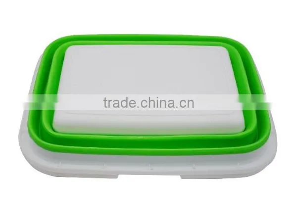 Take Away Silicone Collapsible Folding Picnic Basket photo-4