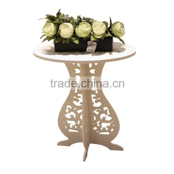 Wooden Industrial Coffee Table Center Tables Design for Living Room End Table photo-2