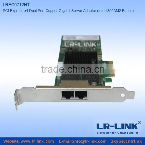 Intel I350 Chipset Dual Port PCIe Network Card Compatible I350-T2 photo-4