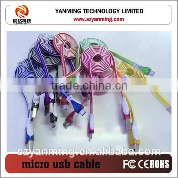 High Quality Fast Charging Micro Usb Cable for Android Charger Cable
