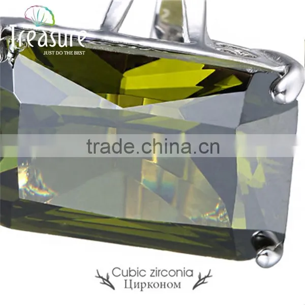 Gemstone Jewelry Body Crystal Jewelry 925 Silver Ring Zircon Ring China Factory photo-3