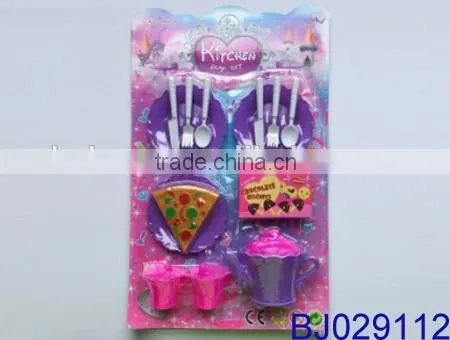 Mini Breakfast Stove Kitchen Appliance Play Food Toy Set for Kids photo-4