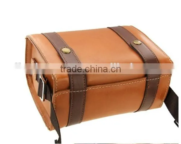 Factory High Quality Stylish Leather Camera Case Bag in Dongguan photo-4