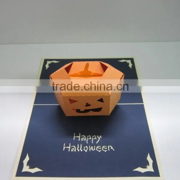 3d Greeting Halloween Day Card