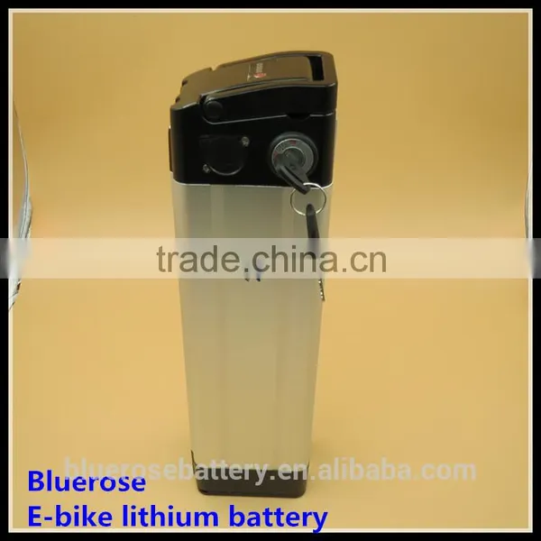 E-bike Portable Battery Pack 36V 10Ah Silver Fish Type Lithium Battery photo-5