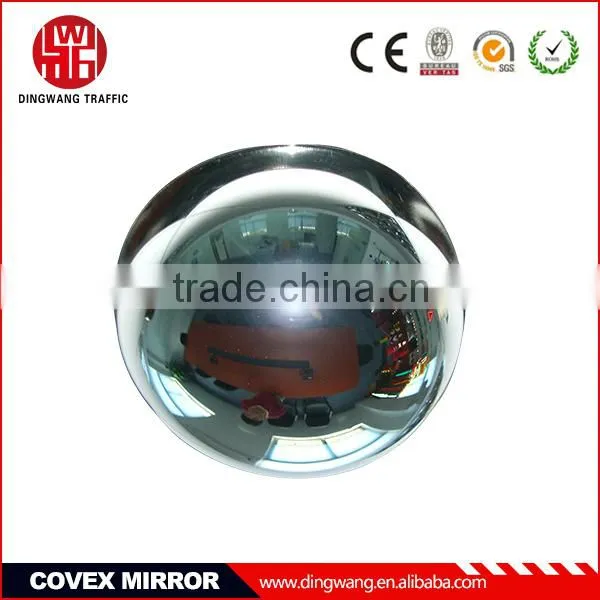 Install on the wall convex security mirror