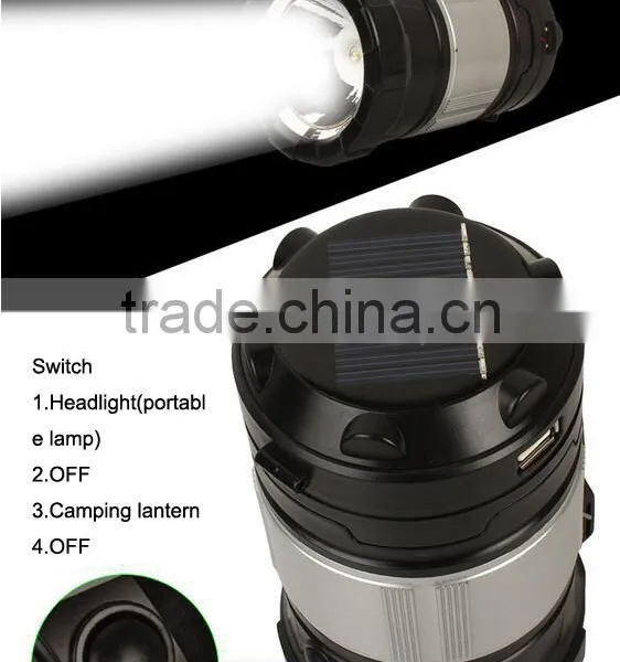 GY34 New Products LED Hand-Cranking Rechargeable Solar Led Camping Light With USB Phone Charge Quality Choice photo-5