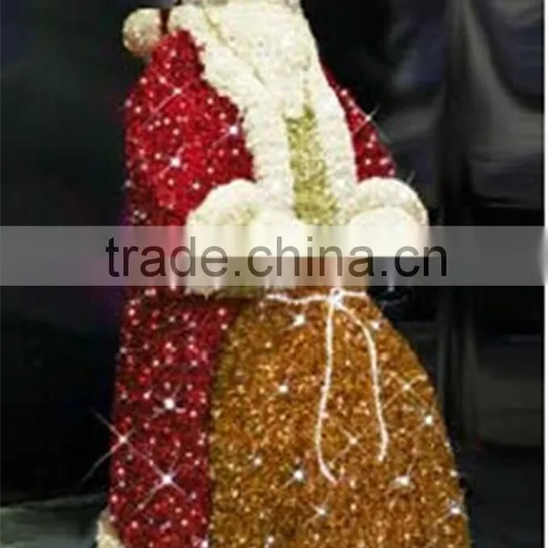 Holiday Time Fat Christmas Santa Smart Christmas Moving Santa With CE RoSH Outdoor Christmas Santa photo-4
