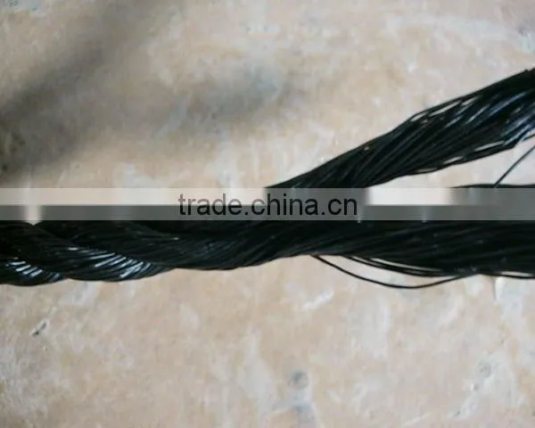 Black PP RECYCLED ROPE/BLACK ROPE photo-2
