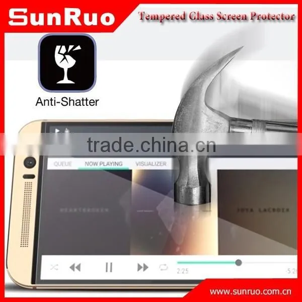 2015 Premium Tempered Glass Screen Protector/Protective Film For HTC One M9 photo-2
