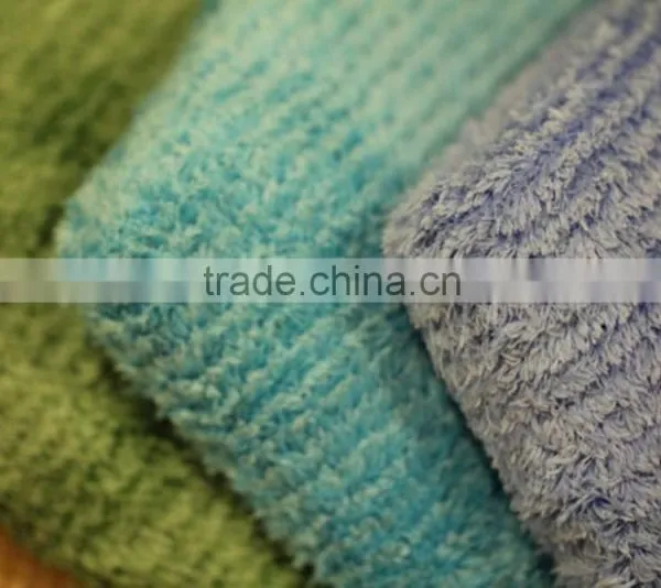 Pastel Color Soft Fluffy 1 Ply Suede Blanket for Single photo-4