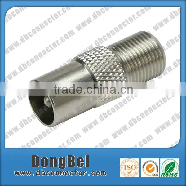 Brass Material PAL to F Conector tv photo-2