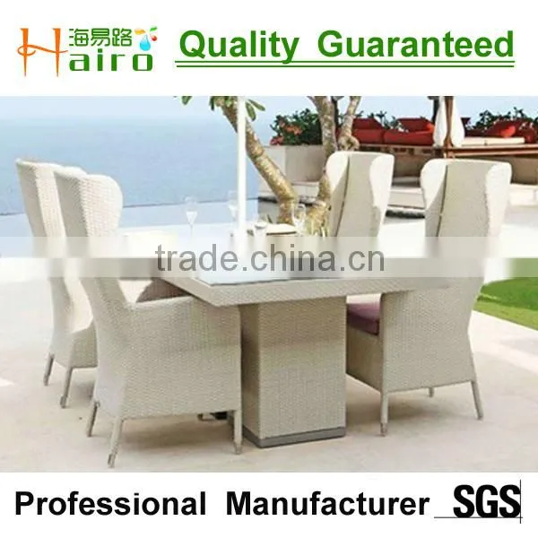 Aluminum and PE Rattan Wicker Table 2015 photo-3