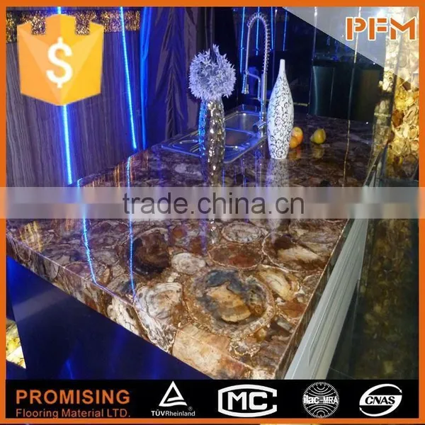 Good Quality & Best Price in China Cheap Prefab Island Kitchen Countertops photo-6