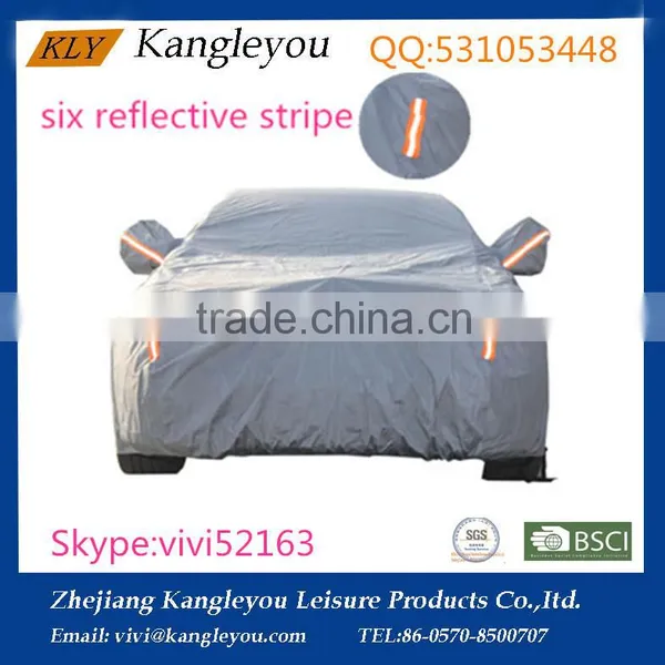 PEVA + PP Cotton Waterproof and UV Protection Car Frost Protector Car Cover photo-4