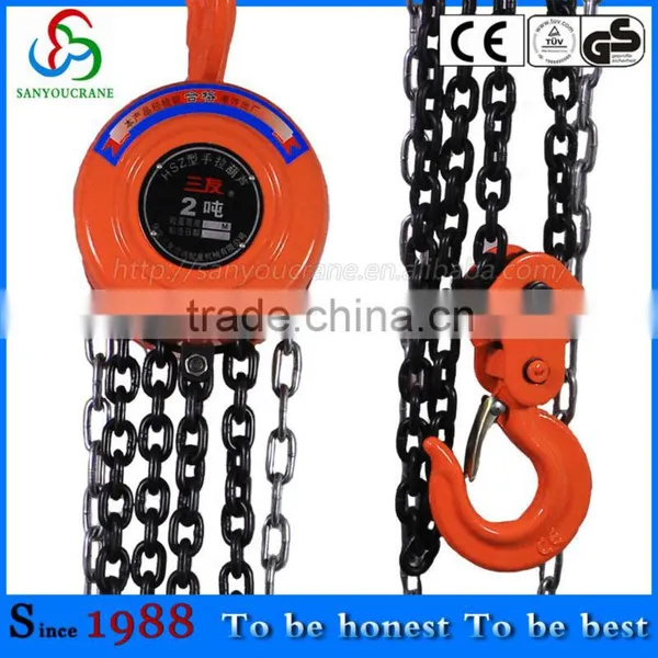 HSZ Type Chain Hoist /Chain Blok /Lifting Tools /Manufacture