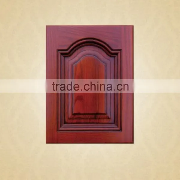 Red Timber Wood Doors for House Kitchen photo-4