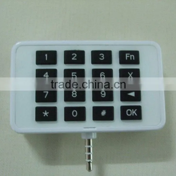 Encrypted Mobile Magnetic and IC Chip Smart Card Reader With Pinpad and Bluetooth photo-3